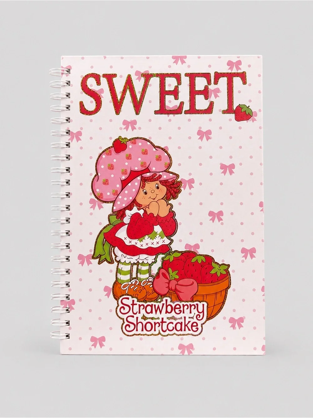 Strawberry Shortcake Spiral Notebook – Cute Sweet Design | Brand New